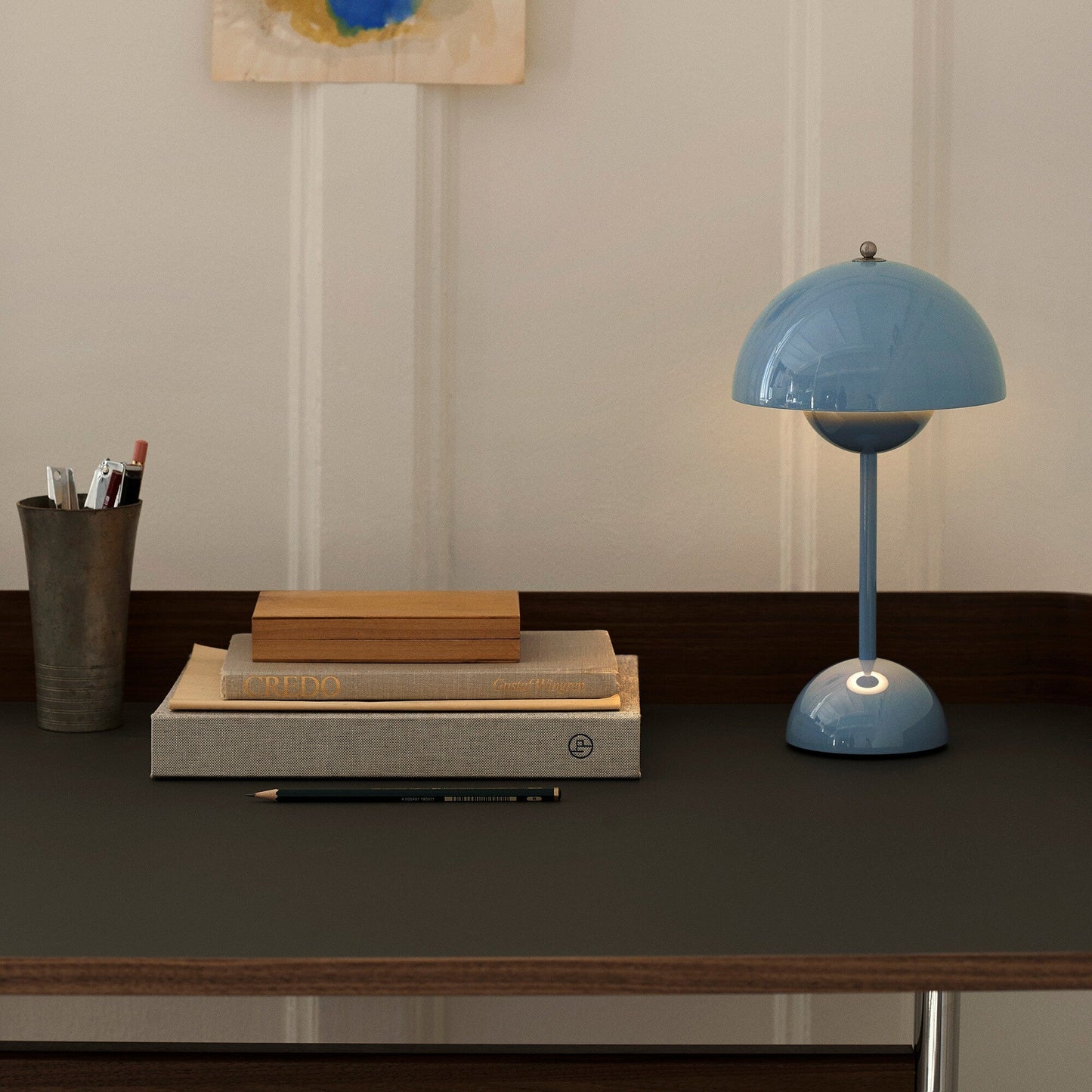 Pavilion AV17 Schreibtisch Gestell chrom