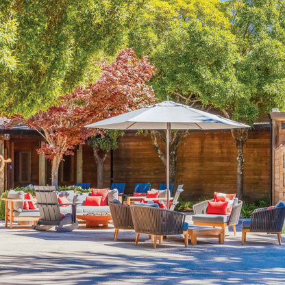 Ocean Master Classic Sonnenschirm achteckig Natur