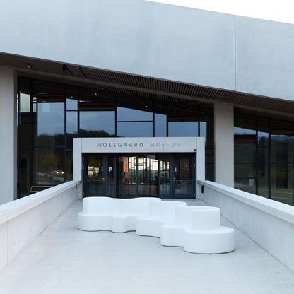 Cloverleaf In/Outdoor Sofa 371x158x80cm Weiß