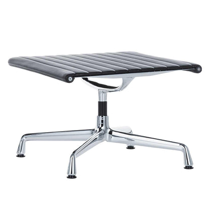EA 125 Aluminium Chair Ottoman Schwarz