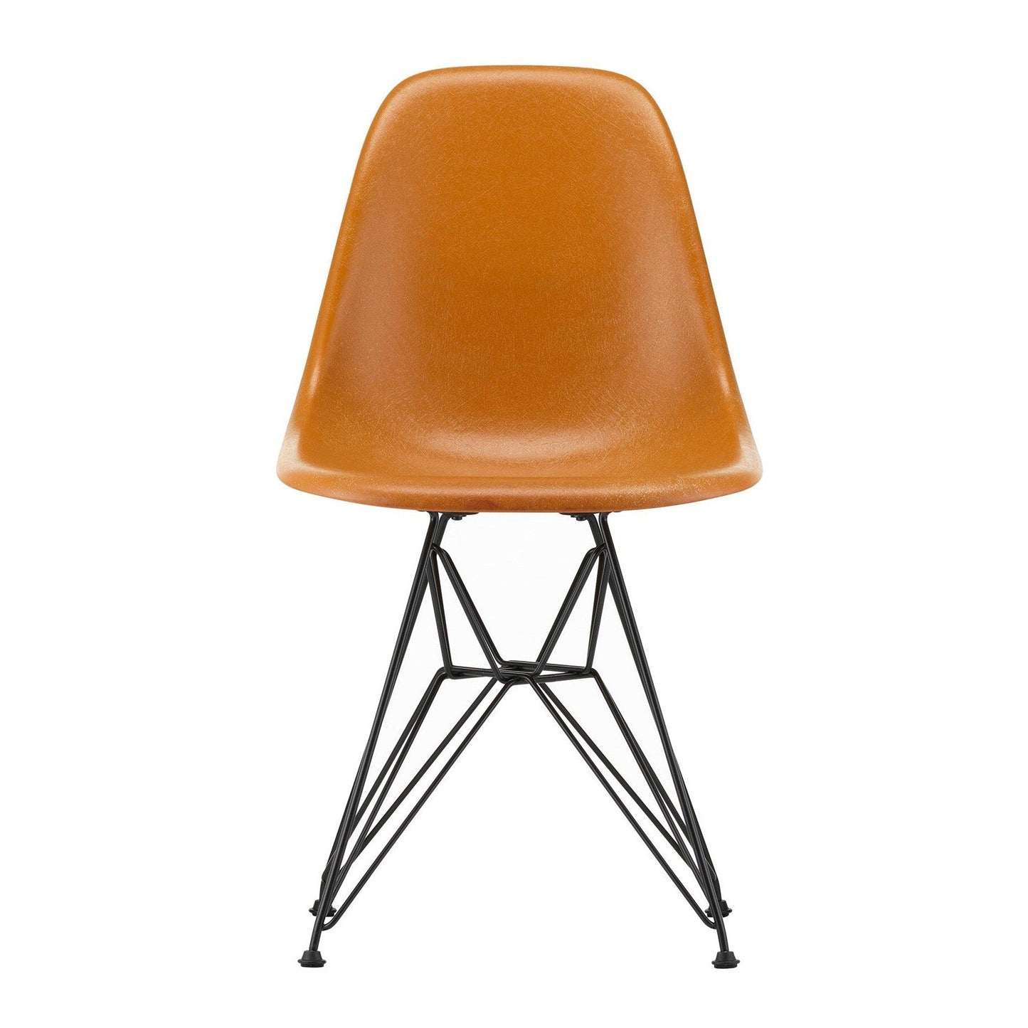 Eames Fiberglass Side Chair DSR schwarz Schwarz