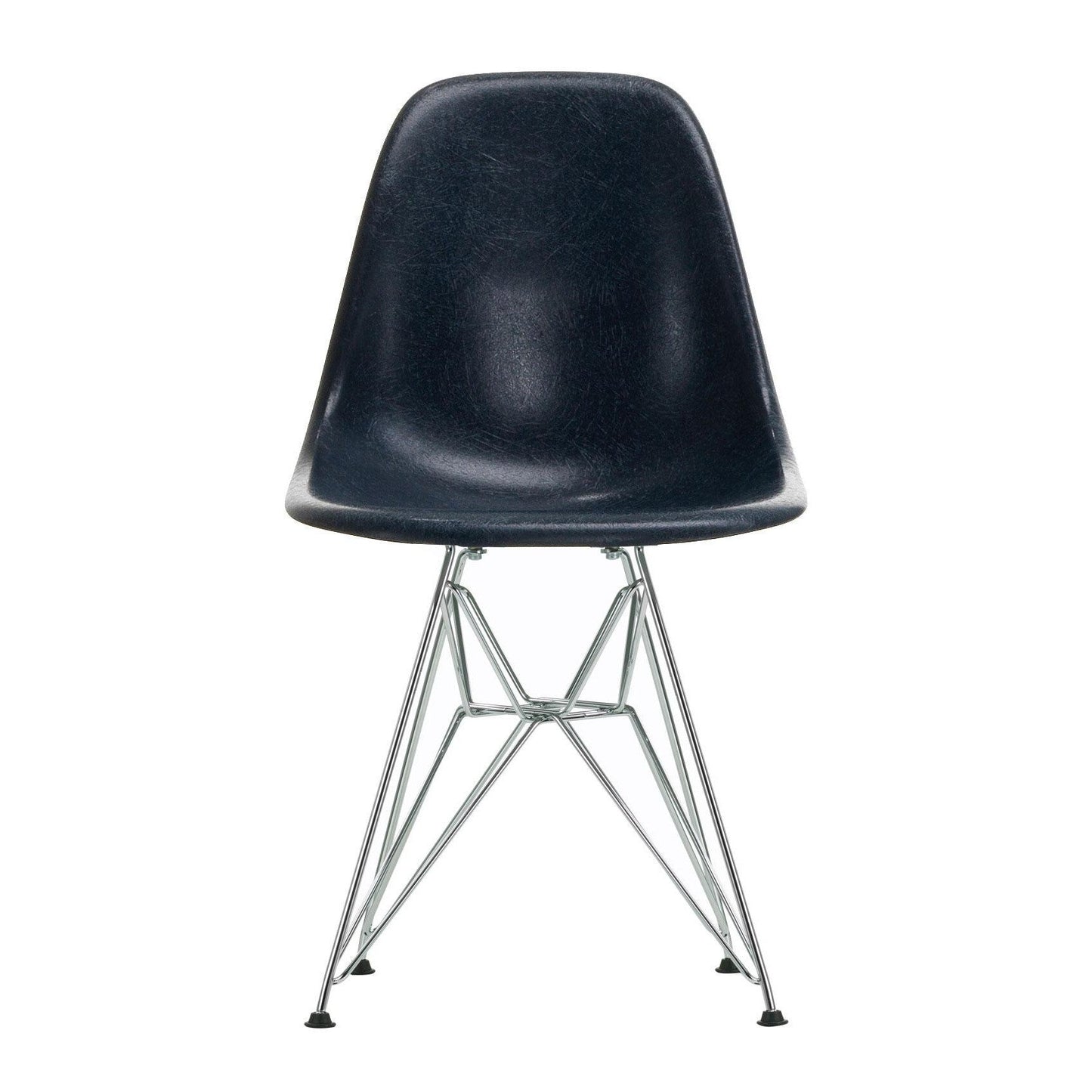Eames Fiberglass Side Chair DSR verchromt