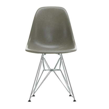Eames Fiberglass Side Chair DSR verchromt