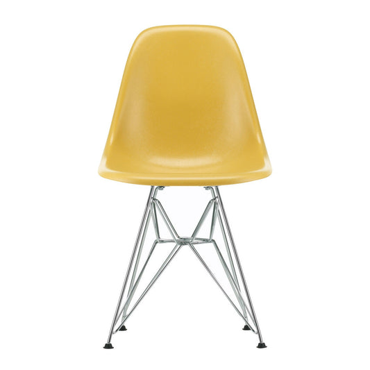 Eames Fiberglass Side Chair DSR verchromt
