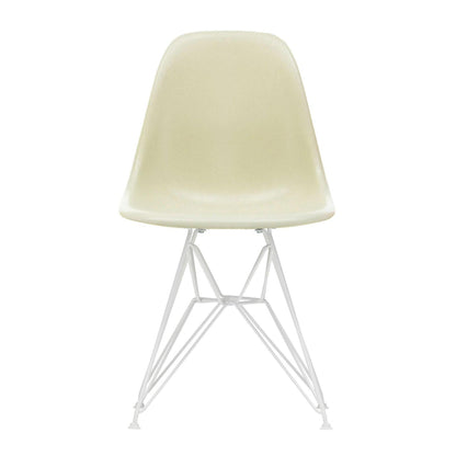 Eames Fiberglass Side Chair DSR weiß Weiß