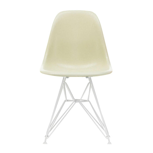 Eames Fiberglass Side Chair DSR weiß Weiß