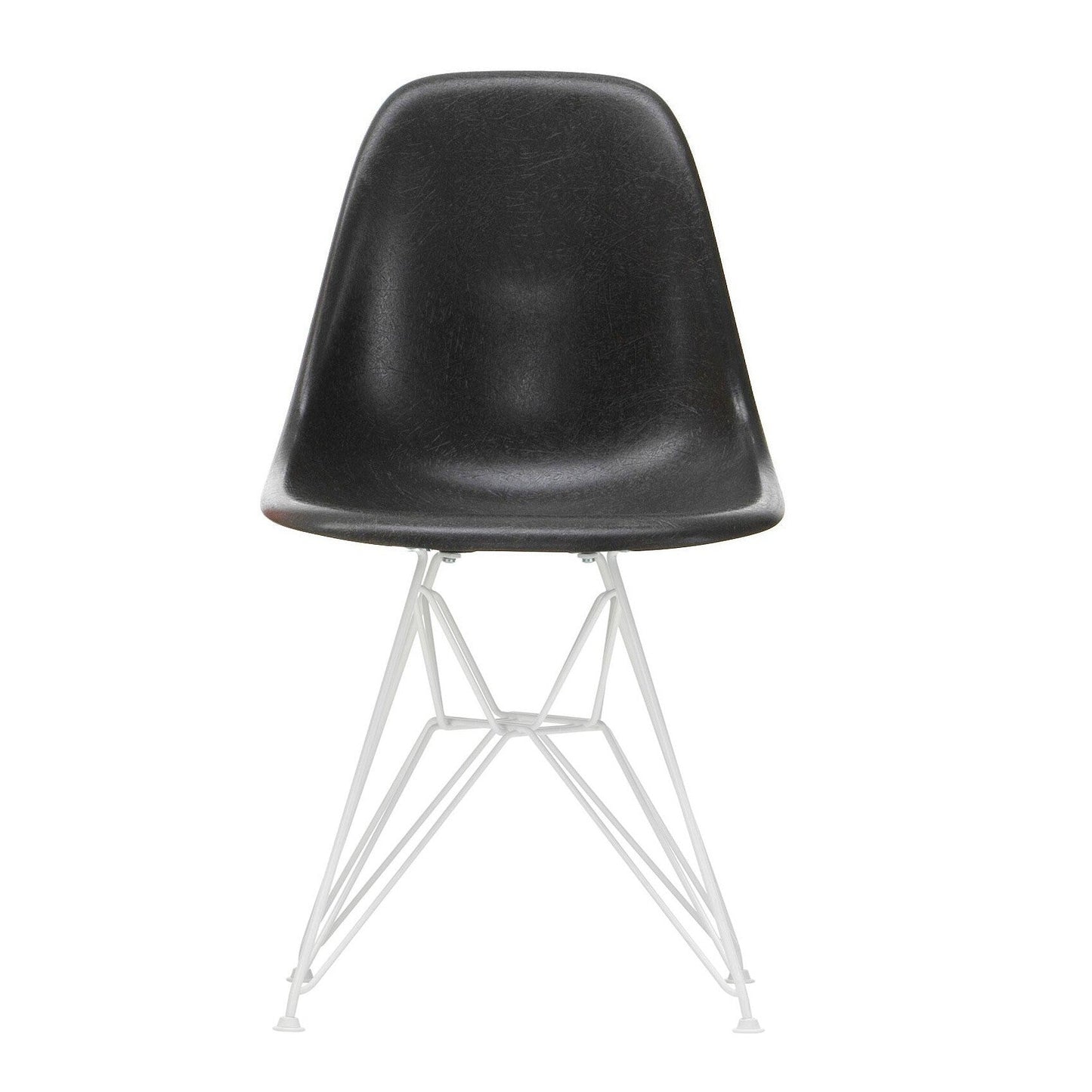 Eames Fiberglass Side Chair DSR weiß Weiß