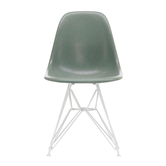Eames Fiberglass Side Chair DSR weiß Weiß