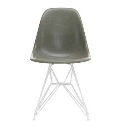 Eames Fiberglass Side Chair DSR weiß Weiß