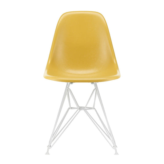 Eames Fiberglass Side Chair DSR weiß Weiß