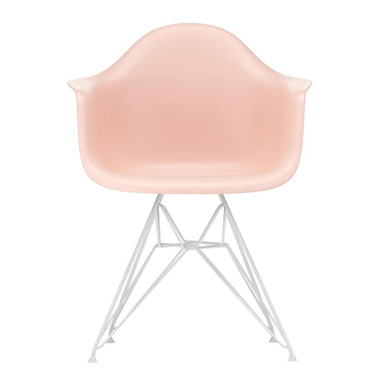 Eames Plastic Armchair DAR RE Gestell weiß Weiß