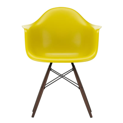 Eames Plastic Armchair DAW RE Ahorn dunkel Schwarz