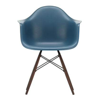 Eames Plastic Armchair DAW RE Ahorn dunkel Schwarz