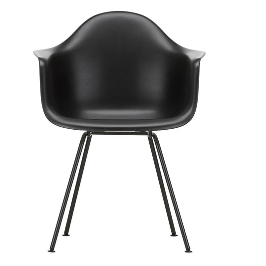 Eames Plastic Chair DAX RE Gestell schwarz Schwarz