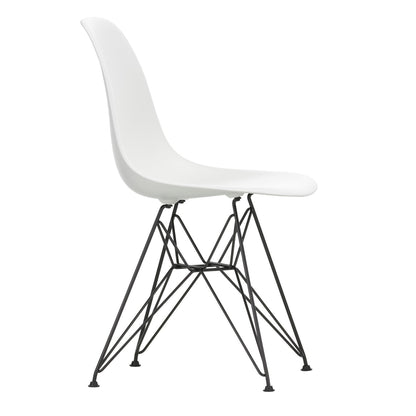 Eames Plastic Side Chair DSR Gestell schwarz Schwarz