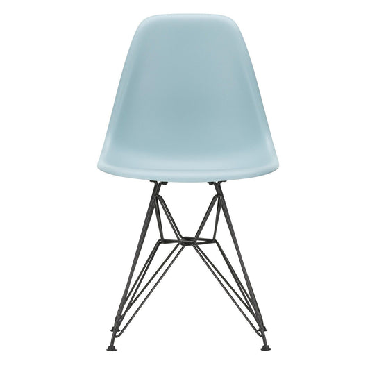 Eames Plastic Side Chair DSR RE Gestell schwarz Schwarz