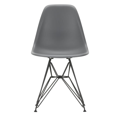 Eames Plastic Side Chair DSR RE Gestell schwarz Schwarz