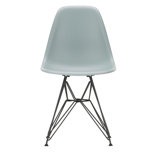 Eames Plastic Side Chair DSR RE Gestell schwarz Schwarz