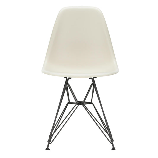 Eames Plastic Side Chair DSR RE Gestell schwarz Schwarz