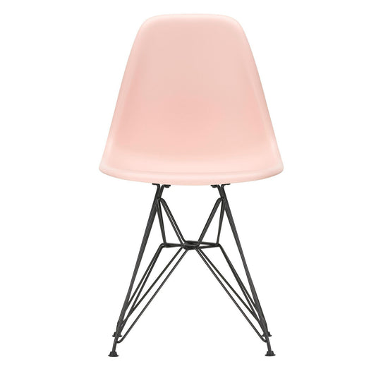 Eames Plastic Side Chair DSR RE Gestell schwarz Schwarz