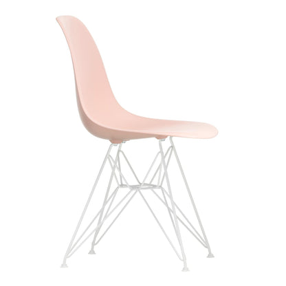 Eames Plastic Side Chair DSR RE Gestell weiß Schwarz