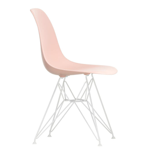Eames Plastic Side Chair DSR RE Gestell weiß Schwarz