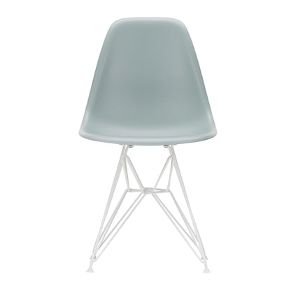Eames Plastic Side Chair DSR RE Gestell weiß Schwarz