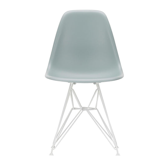 Eames Plastic Side Chair DSR RE Gestell weiß Schwarz