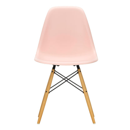 Eames Plastic Side Chair DSW RE Ahorn gelblich Weiß