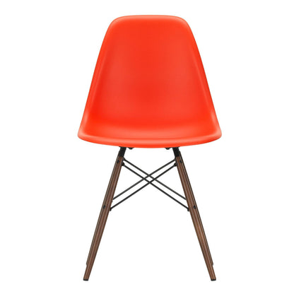 Eames Plastic Side Chair DSW RE Ahorn dunkel Schwarz