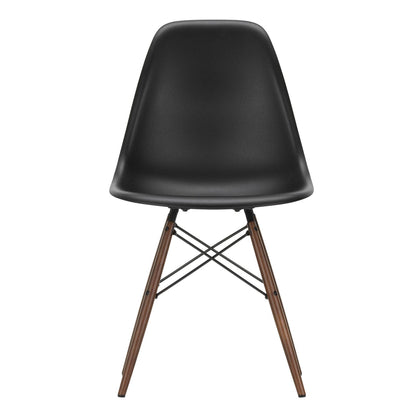 Eames Plastic Side Chair DSW RE Ahorn dunkel Schwarz