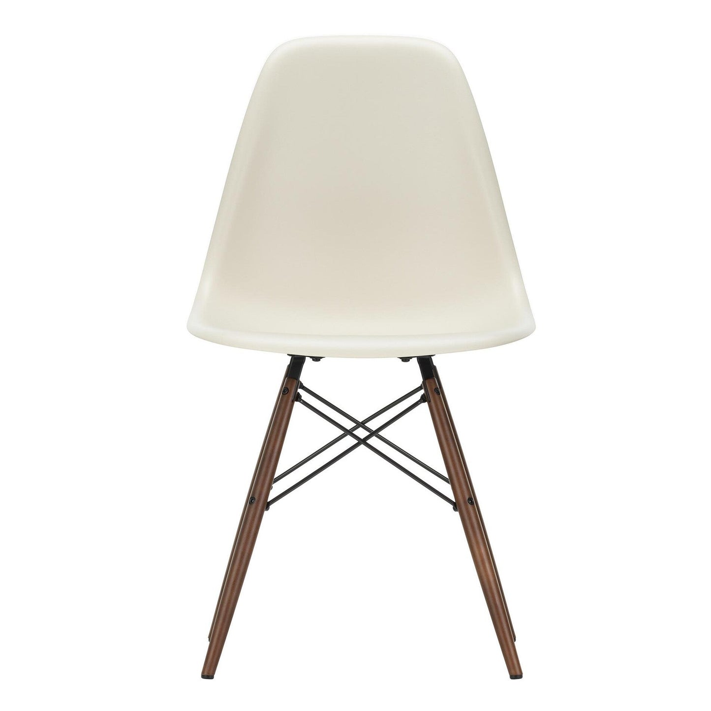 Eames Plastic Side Chair DSW RE Ahorn dunkel Schwarz