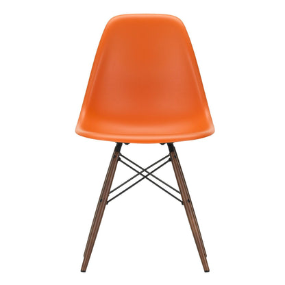 Eames Plastic Side Chair DSW RE Ahorn dunkel Schwarz