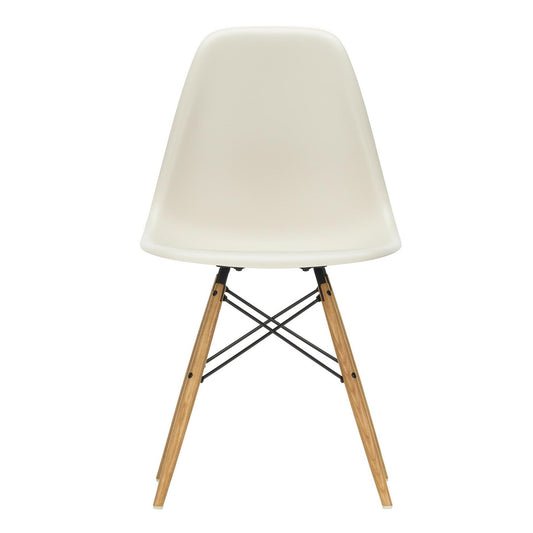 Eames Plastic Side Chair DSW RE Gestell Esche Schwarz