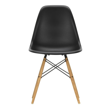 Eames Plastic Side Chair DSW RE Gestell Esche Schwarz