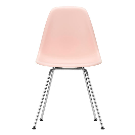 Eames Plastic Side Chair DSX RE verchromt Schwarz