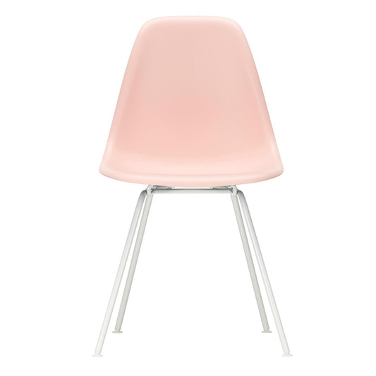 Eames Plastic Side Chair DSX RE Gestell weiß Schwarz