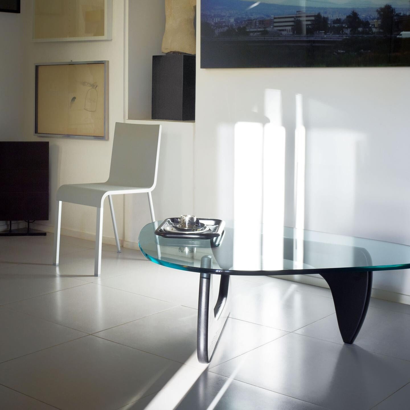 Noguchi Coffee Table Beistelltisch Schwarz