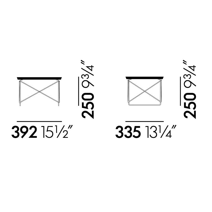 Occasional Table LTR Beistelltisch Marmor Gestell schwarz Schwarz