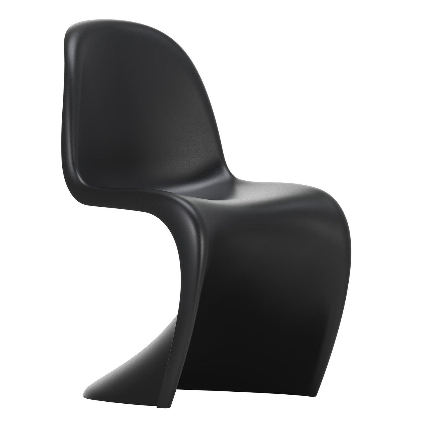 Panton Chair Neue Maße Schwarz