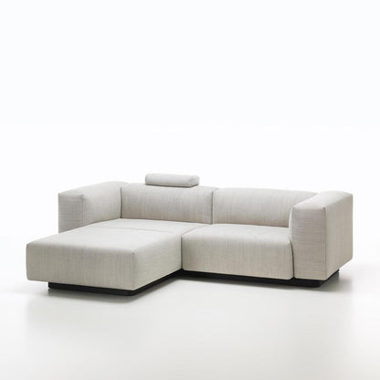 Soft Modular Ottoman Hellgrau