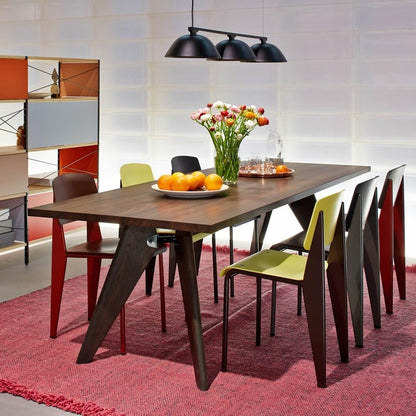Table Solvay Prouvé Tisch Schwarz