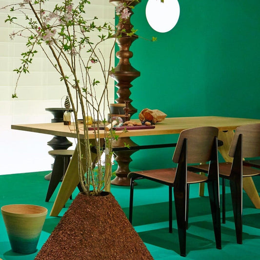 Table Solvay Prouvé Tisch Schwarz