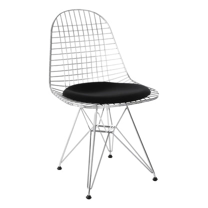 Wire Chair DKR-5 Stuhl Schwarz