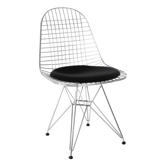 Wire Chair DKR-5 Stuhl Schwarz