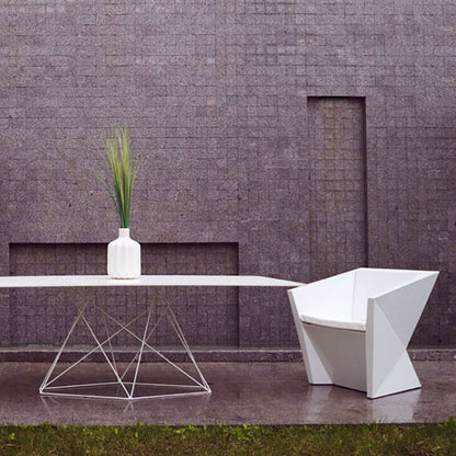 Faz Armlehnstuhl/Sessel Weiß