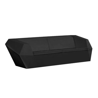Faz Outdoor Zweisitzersofa Schwarz