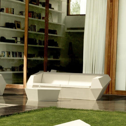 Faz Outdoor Zweisitzersofa Schwarz
