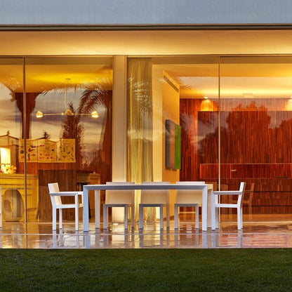 Frame Gartenarmlehnstuhl Weiß