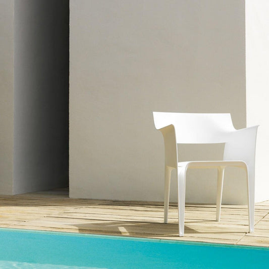 Pedrera Armlehnstuhl 4er Set Schwarz